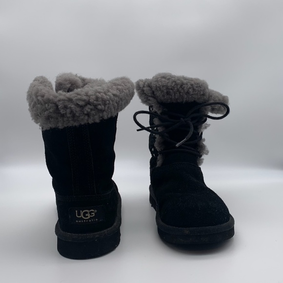 UGG Boots shearling gray, size US 2 (Kids) - Picture 3 of 5